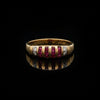 Vintage Ruby & Diamond 14K Yellow/White Gold Ring