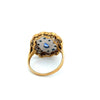 Vintage Sapphire & Diamond 14K Yellow & White Gold Ring