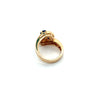 Vintage Fine Sapphire& Diamond 14K White Gold Ring