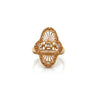 Vintage Filigree Diamond 14k Yellow Gold Ring