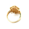 Vintage Filigree Diamond 14k Yellow Gold Ring