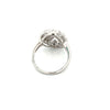 Vintage Filigree Diamond 14k White Gold Ring