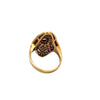 Vintage Ruby & Diamond 18k Yellow/White Gold Ring