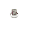 Vintage Ruby & Diamond 18k Yellow/White Gold Ring