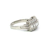 Vintage Diamond Platinum Ring