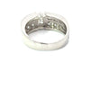 Contemporary Diamond & Platinum Ring