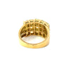 Estate Designer Opal 18K Yellow Gold Ring