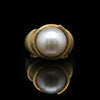 Estate B. Kieselstein Cord South Sea Pearl 18K Yellow Gold Ring