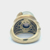 Estate B. Kieselstein Cord South Sea Pearl 18K Yellow Gold Ring