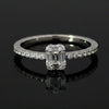 Contemporary Diamond & 14K White Gold Ring