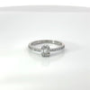 Contemporary Diamond & 14K White Gold Ring
