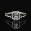 Contemporary Diamond & 14K White Gold Ring
