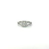 Contemporary Diamond & 14K White Gold Ring