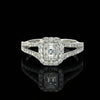 Contemporary Diamond & 14K White Gold Ring