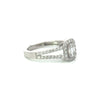 Contemporary Diamond & 14K White Gold Ring