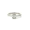 Contemporary Diamond & 14K White Gold Ring