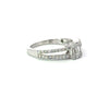 Contemporary Diamond & 14K White Gold Ring