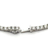 Contemporary 15.70 cttw Diamond Riviera 14K White Gold Graduated Necklace