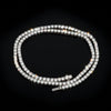 Contemporary 15.70 cttw Diamond Riviera 14K White Gold Graduated Necklace