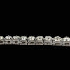 Contemporary 26.45 cttw Diamond Riviera 14K White Gold Graduated Necklace