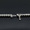 Contemporary 26.45 cttw Diamond Riviera 14K White Gold Graduated Necklace
