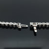 Contemporary 20.00 cttw Diamond Riviera 14K White Gold Graduated Necklace