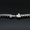 Contemporary 19.10 cttw Diamond Riviera 14K White Gold Straight Necklace
