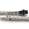 Contemporary 13.70 cttw Diamond Riviera Platinum Graduated Necklace