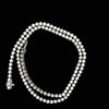Contemporary 8.60 cttw Diamond Riviera 14K White Gold Graduated Necklace
