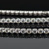 Contemporary 32.12 cttw Diamond Riviera 14K White Gold Graduated Necklace