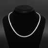 Contemporary 32.12 cttw Diamond Riviera 14K White Gold Graduated Necklace