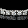 Contemporary 32.12 cttw Diamond Riviera 14K White Gold Graduated Necklace