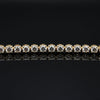 Contemporary 6.70 cttw Diamond Riviera 14K Yellow Gold Graduated Necklace