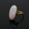 Victorian Opal & 18K Yellow Gold Ring