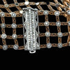 Estate Tacori Diamond & 18Kt Rose & White Gold Lattice Bracelet