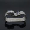 Vintage Diamond, Sapphire, Rock Crystal 14/18Kt White Gold Adjustable Bracelet/Pendant