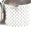 Vintage Diamond, Sapphire, Rock Crystal 14/18Kt White Gold Adjustable Bracelet/Pendant