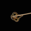 Victorian Diamond & 18K Yellow Gold Stick Brooch