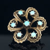 Victorian Opal & 14K Yellow Gold Brooch