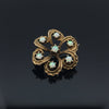 Victorian Opal & 14K Yellow Gold Brooch