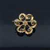Victorian Opal & 14K Yellow Gold Brooch