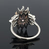 Vintage J.E. Caldwell Natural Fancy Pink & White Diamond Platinum/18K Rose Gold Ring