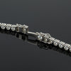 Contemporary 15.22cttw Diamond (37 IGI Reports) 14Kt White Gold Bracelet