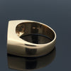 Gentleman Estate Fine Pigeon Blood Ruby and Diamond 14Kt Yellow Gold Ring