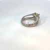 Estate Designer Verragio 1.21 ct Natural Fancy Yellow (GIA) Diamond 18K White Gold Ring 14738