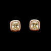 Designer Maya Lianna 3.07 cttw Natural Fancy Brownish Yellow Diamond (GIA) 14K Rose Gold Earrings 14745