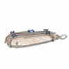 Estate Designer LM Diamond, Tanzanite, Quartz 18Kt White Gold Pendant