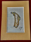 Dagon Gillespey Picture Jasper Diamond Platinum & 18K Yellow Gold Brooch