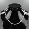 Designer ECH Contemporary 14.80 cttw Diamond 14K White Gold Graduated Necklace