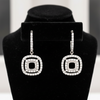 Maya Lianna Diamond and 14K White Gold Dangle Jacket for Earrings